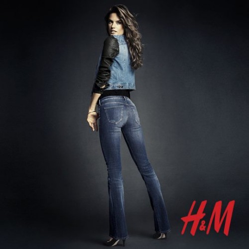 Алессандра Амбросио реклама H&M фото 8