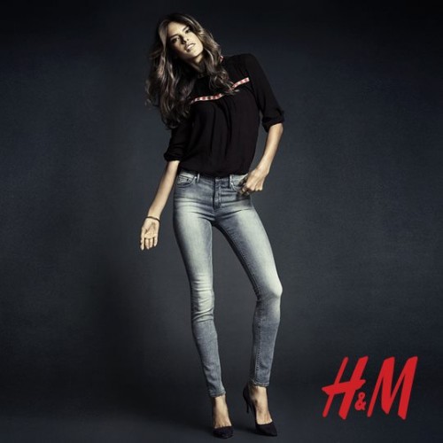 Алессандра Амбросио реклама H&M фото 7