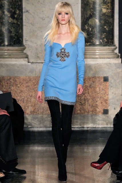 сочетание синего цвета в одежде Emilio Pucci