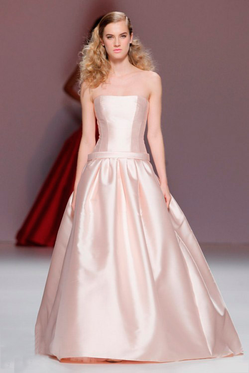бледно розовое свадебное платье Cymbeline