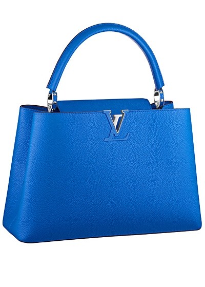 синяя сумка  от Louis Vuitton