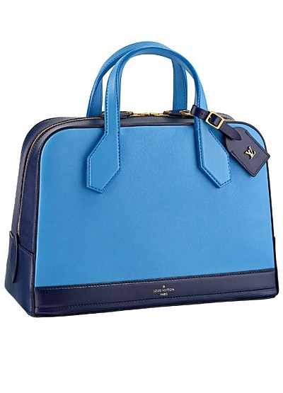 голубая с синим сумка  от Louis Vuitton