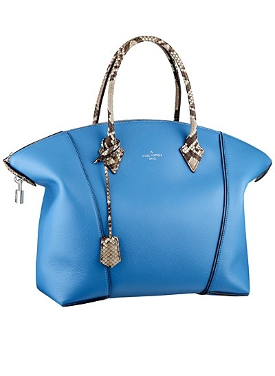 голубая сумка  от Louis Vuitton