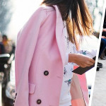 розовое пальто