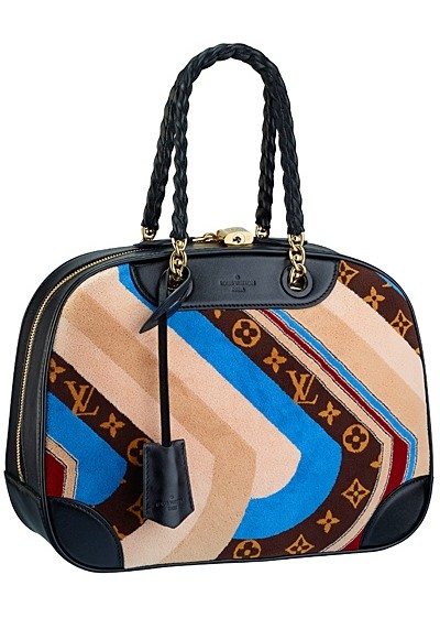 сумка  от Louis Vuitton в косую полоску