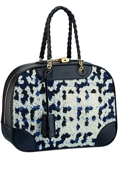 сумка  от Louis Vuitton со вставками из текстиля
