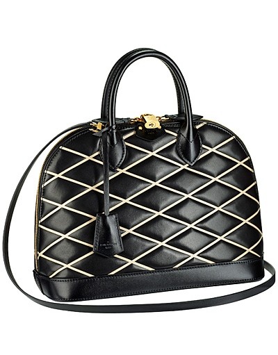 черно-белая сумка  от Louis Vuitton